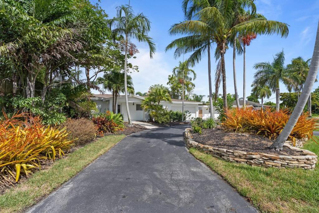Waterfront-Heated Pool-Mini Golf-Game Room-2Mi Beach Fort Lauderdale Exteriör bild